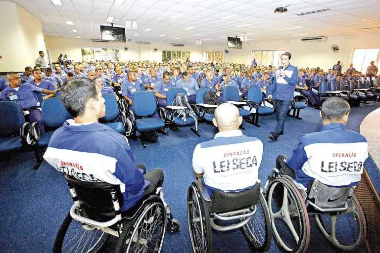 Palestra da Operação Lei Seca na Marinha
