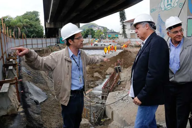 Obras foram vistoriadas pelo diretor da Agência Nacional de Transportes Terrestres, Jorge Bastos