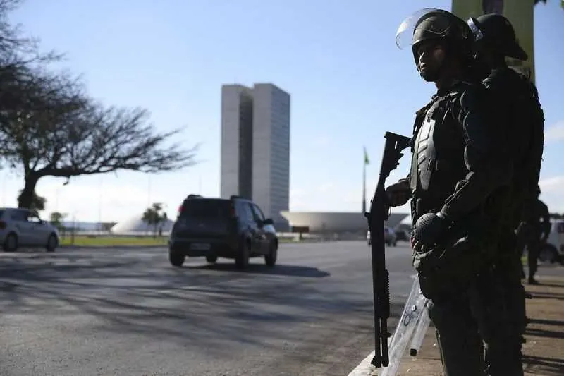 Na última quarta-feira, os militares foram às ruas de Brasília
