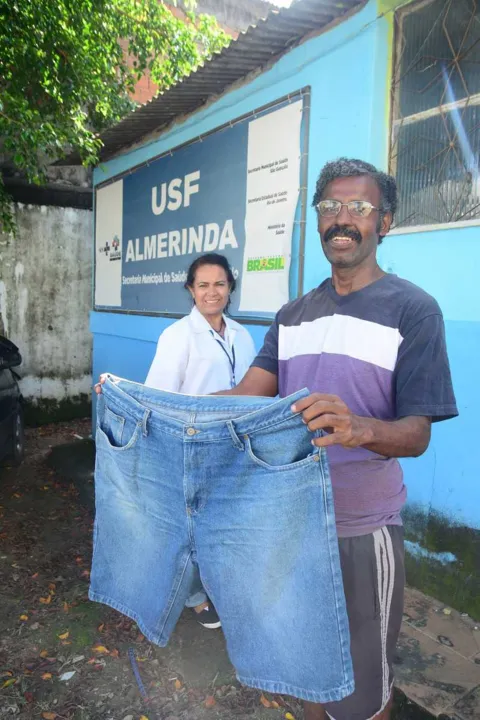 Ricardo mudou de vida após adotar medidas saudáveis de alimentação