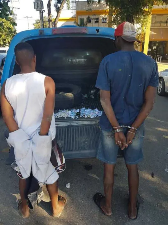 As prisões aconteceram na localidade de ‘Beco do Parque Alegria’