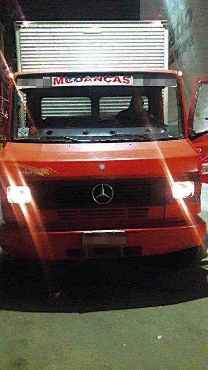Caminhão com os produtos foi levado para a 75ªDP