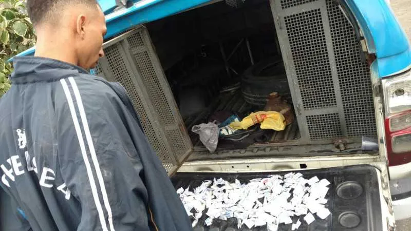 Segundo a polícia, Raphael estava com 153 pinos de cocaína