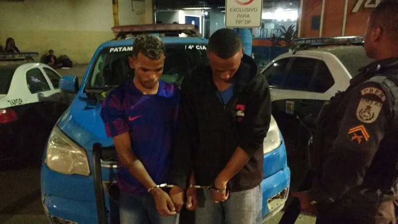 Alef e Estudante foram presos após troca de tiros com policiais
