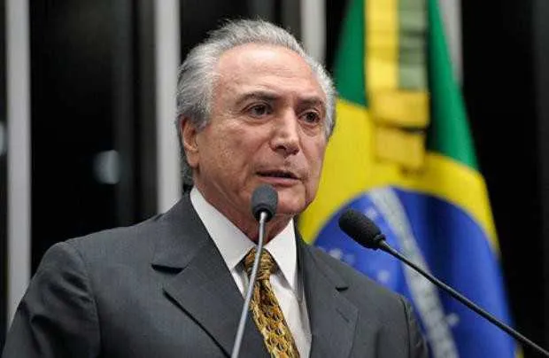 O presidente Michel Temer foi denunciado por corrupção passiva