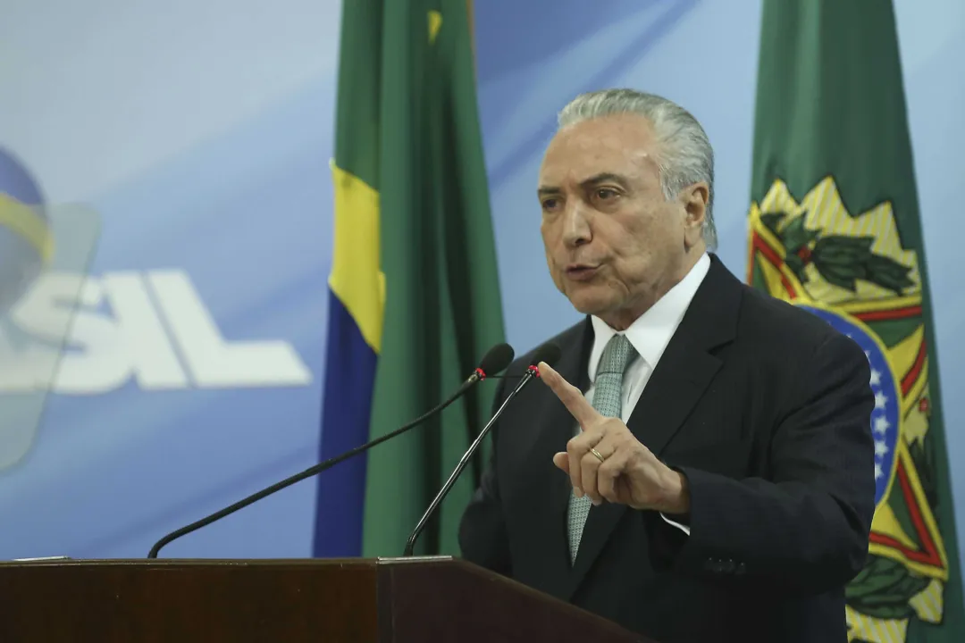 Michel Temer foi denunciado pelo procurador-geral da República