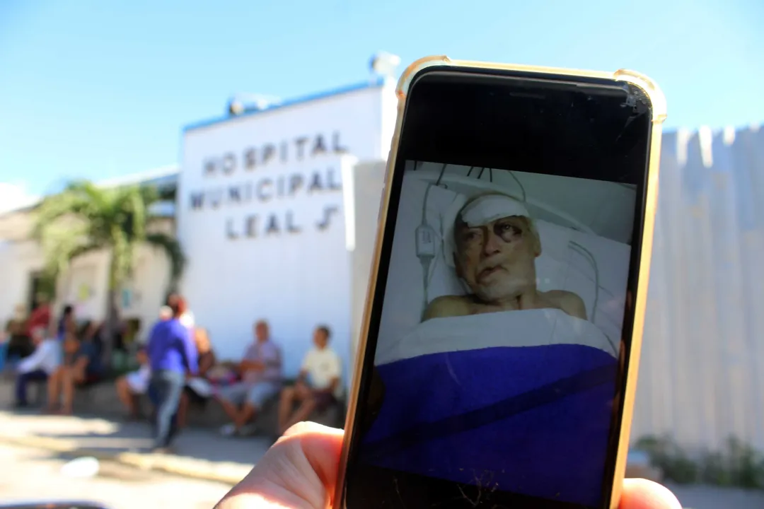 Família de Walter Vogelmeide Melonio, de 83 anos, acusa hospital municipal de negligência