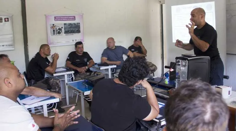 Os participantes conheceram modermas tecnologias de adestramento