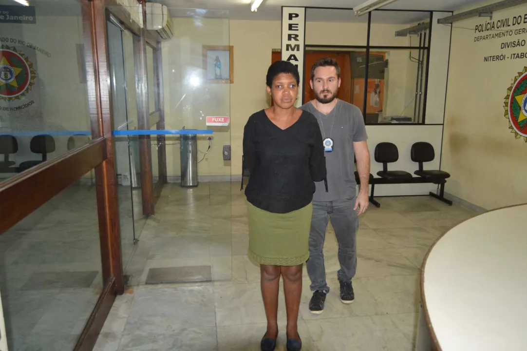 Cristina foi presa ao comparecer à Divisão de Homicídios (DH) para prestar depoimento, ontem
