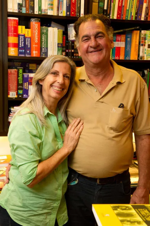 Ana e Washington: casal M&M de boas festas