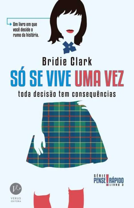 Quem passou pela era das “fanfics” - histórias em que o leitor pode interagir com o enredo, escolhendo o nome dos personagens, entre outras características - vai gostar dessa novidade. A Verus, do Grupo Editorial Record, acaba de lançar o livro interativo “Só se vive uma vez”, segundo volume da série “Pense rápido”, da norte-americana Bridie Clark. Ao longo da história, o leitor pode decidir quais rumos a personagem deverá tomar. Ao fim de cada capítulo há um convite para criar uma história única, afinal “Só se vive uma vez”. A tradução é de Silvia M.C. Rezende.