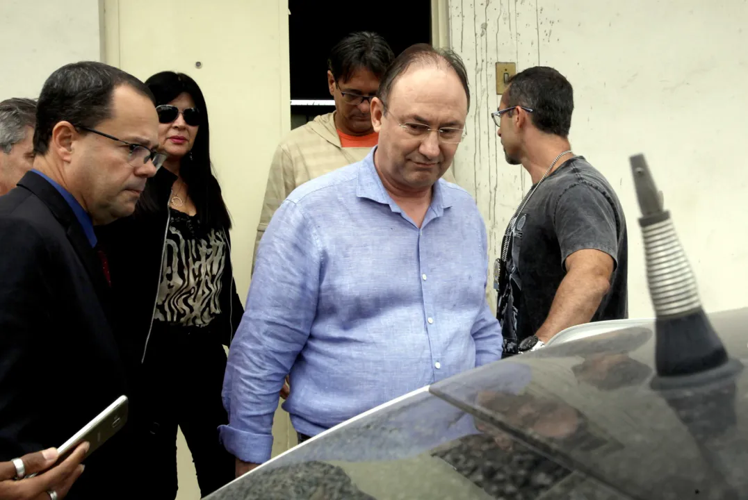 Ex-prefeito de São Gonçalo, a segunda maior cidade do Rio, foi preso na manhã de ontem (10). Foto - Severino Silva / Agência O Dia