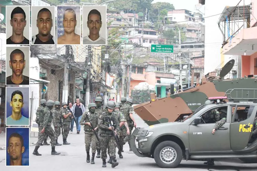 Com o apoio das Forças Armadas, agentes realizaram megaoperação na região, na última quarta