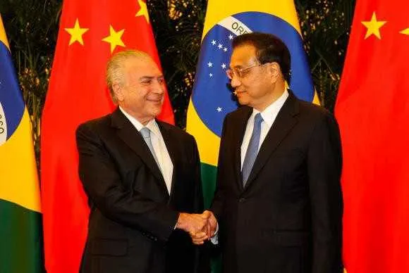 Imagem ilustrativa da imagem Temer diz na China que o Brasil está recuperando economia