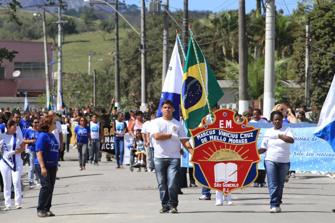 Um guarda municipal foi atropelado e outro baleado no desfile do ano passado