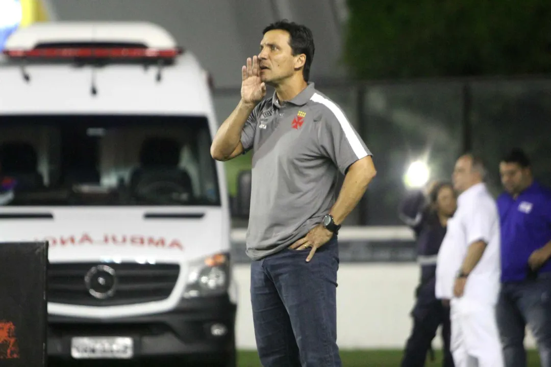 O técnico Zé Ricardo estreou no comando do Cruzmaltino, no último sábado, na ‘Colina’
