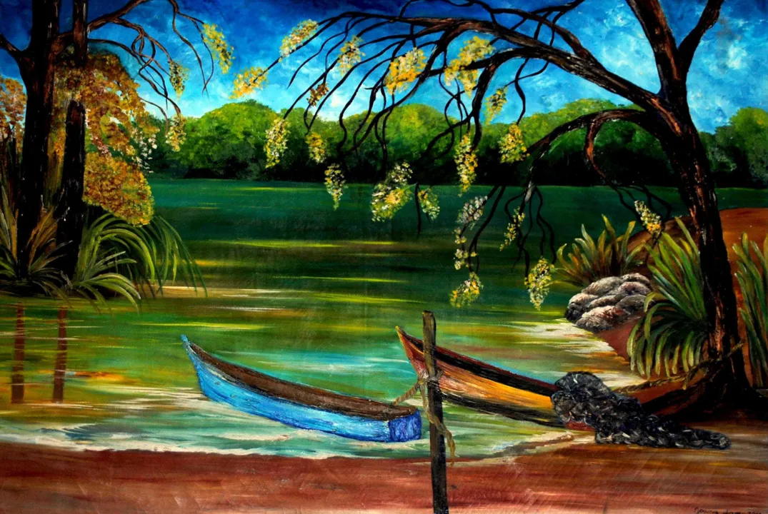 Pinturas são sobre paisagens