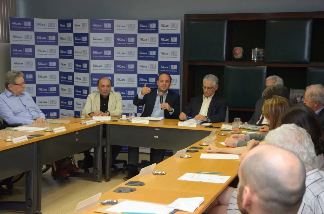Encontro reuniu dirigentes de entidades, representantes da Firjan e da prefeitura de Niterói