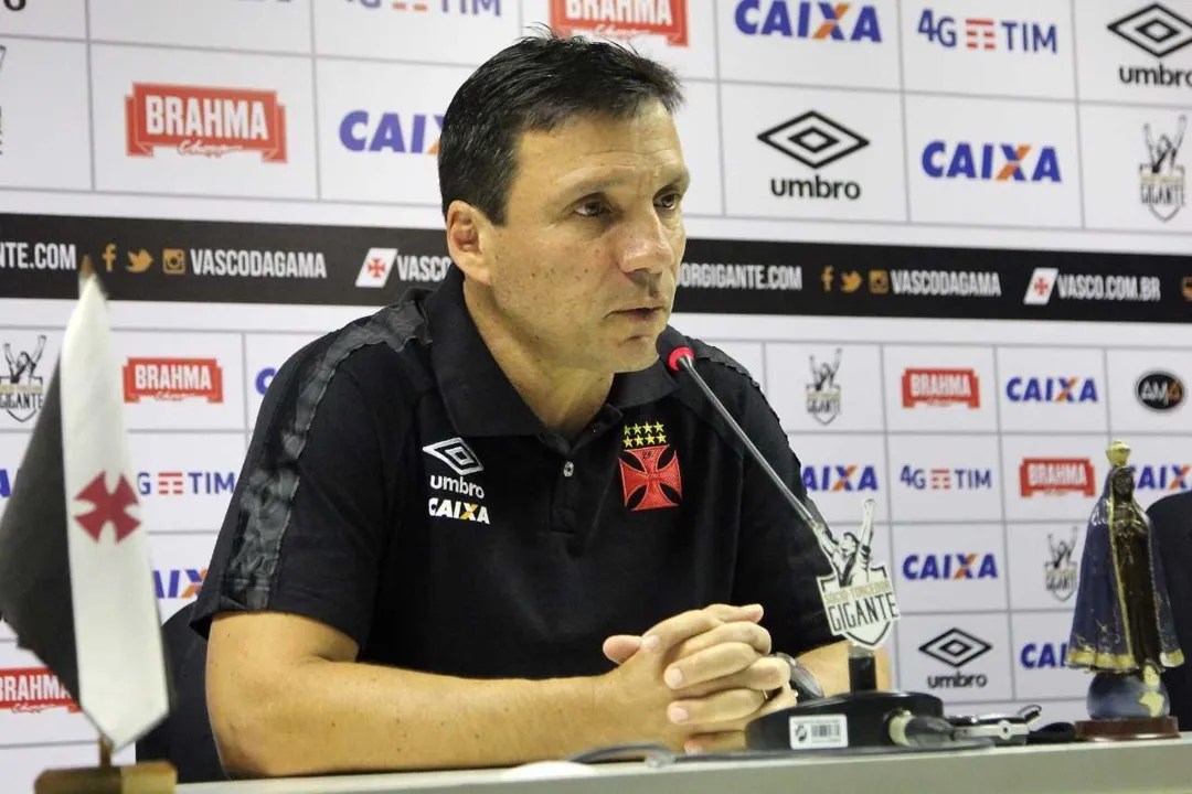 Comandante vascaíno concedeu entrevista coletiva, ontem à tarde, após o treino na ‘Colina’