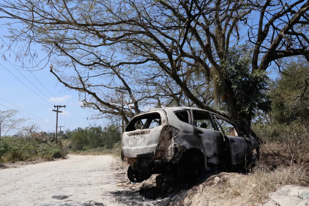 Segundo peritos, pela posição dos braços, vítima foi amarrada antes de ser colocada no veículo