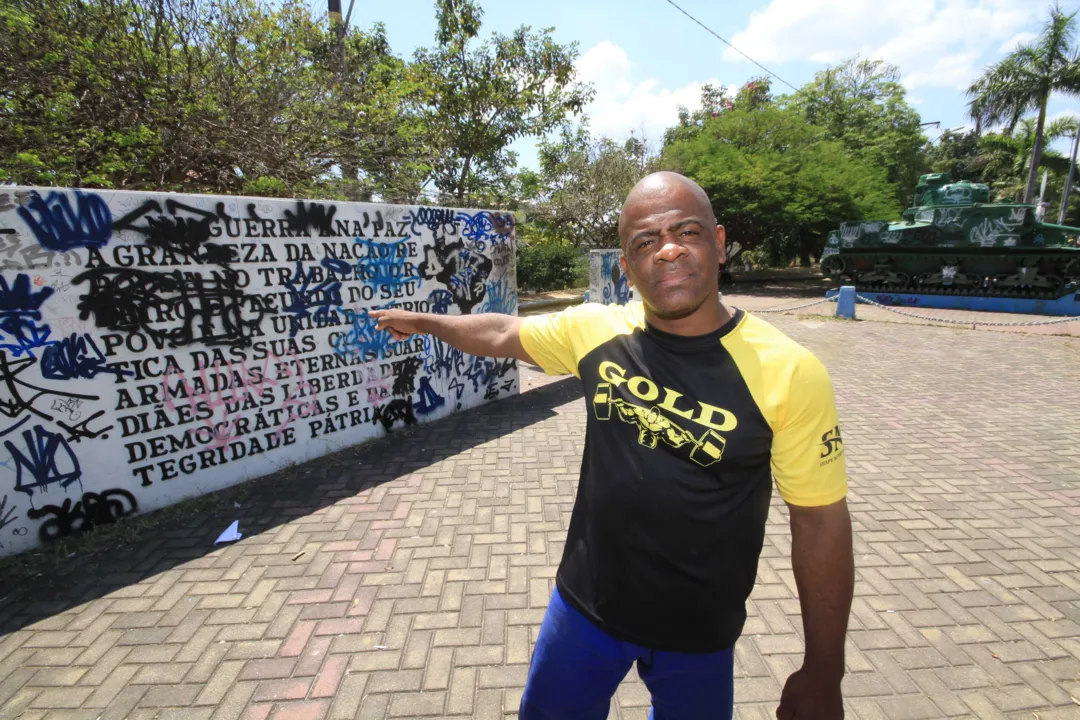 20 09 Marcos pede ajuda para revitalizar praça do Patronato LEONARDO F