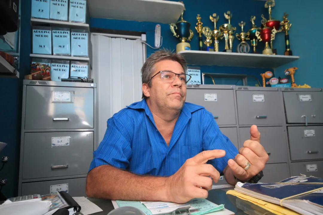 De acordo com o diretor da escola, Mario Luiz Logado, as atividades são tradicionais no bairro