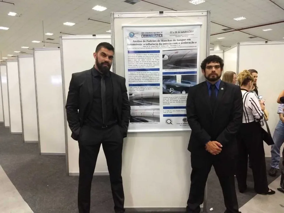 Peritos da DH participam de congresso com trabalho desenvolvido em SG 