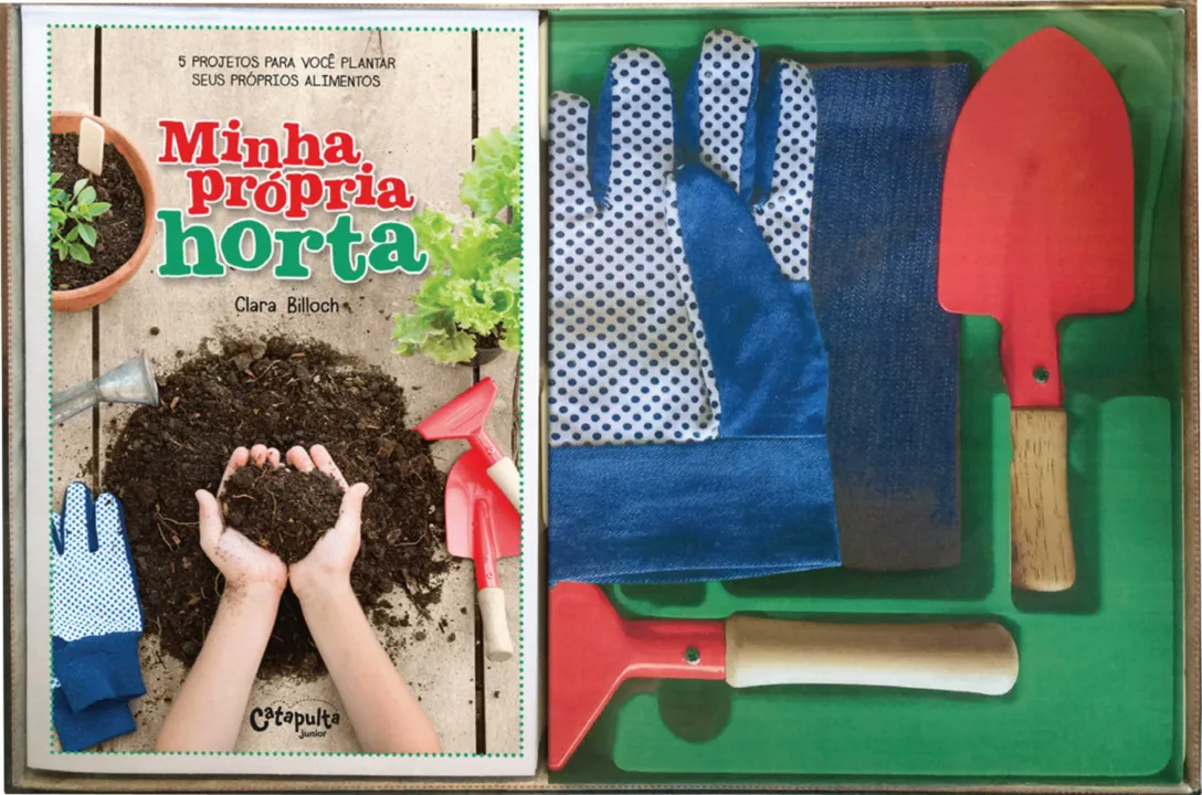 Filhos melhores para o planeta
Antes de deixar um mundo melhor para nossos filhos, deveríamos deixar filhos melhores para o nosso mundo. Pensando nisso, a Catapulta Editores acaba de lançar o livro "Minha Própria Horta", que ensina as crianças a plantarem seus próprios alimentos. Direcionado para crianças acima de oito anos, o livro foi desenvolvido pela paisagista e jardineira Clara Billoch, e conta com materiais como luvas, pá, rastelo e plaquinhas de madeira. A obra já está disponível nas principais livrarias do Brasil.
