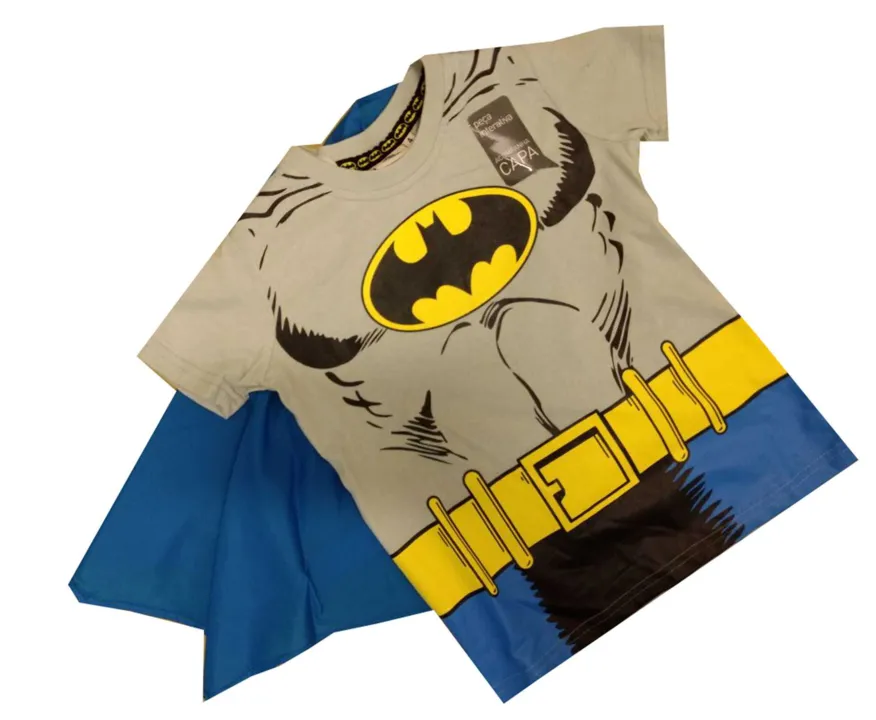 Camiseta do Batman por R$49,90 na Riachuelo 