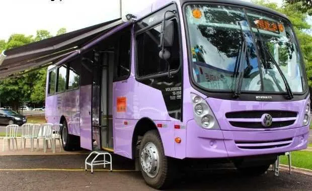>> O ônibus Lilás visitará Bacaxá pelo Dia Internacional de Combate à Violência Contra a Mulher