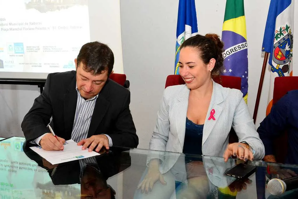 >> Prefeito Sadinoel Souza disse que o projeto será de suma importância para beneficiar os jovens