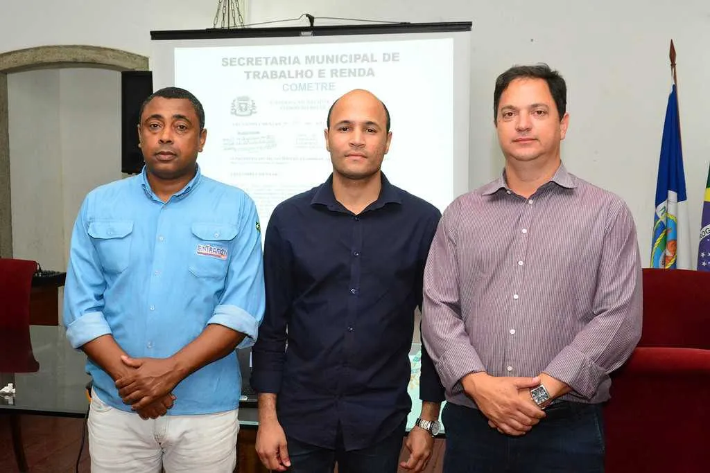 >> Rogério Ferreira, Jorge Antônio e André Rodrigues fazem parte da direção do conselho municipal