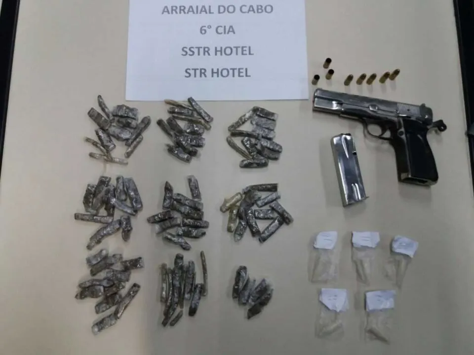 Imagem ilustrativa da imagem Polícia prende um e apreende drogas na  Trilha da Matinha