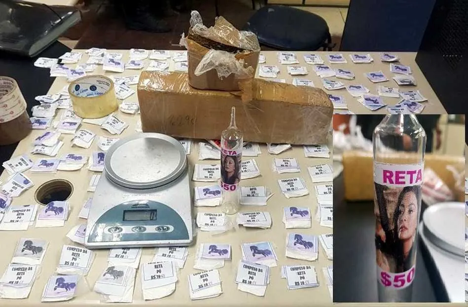 PMs apreendem drogas da ‘Bibi Perigosa’ em Itaboraí