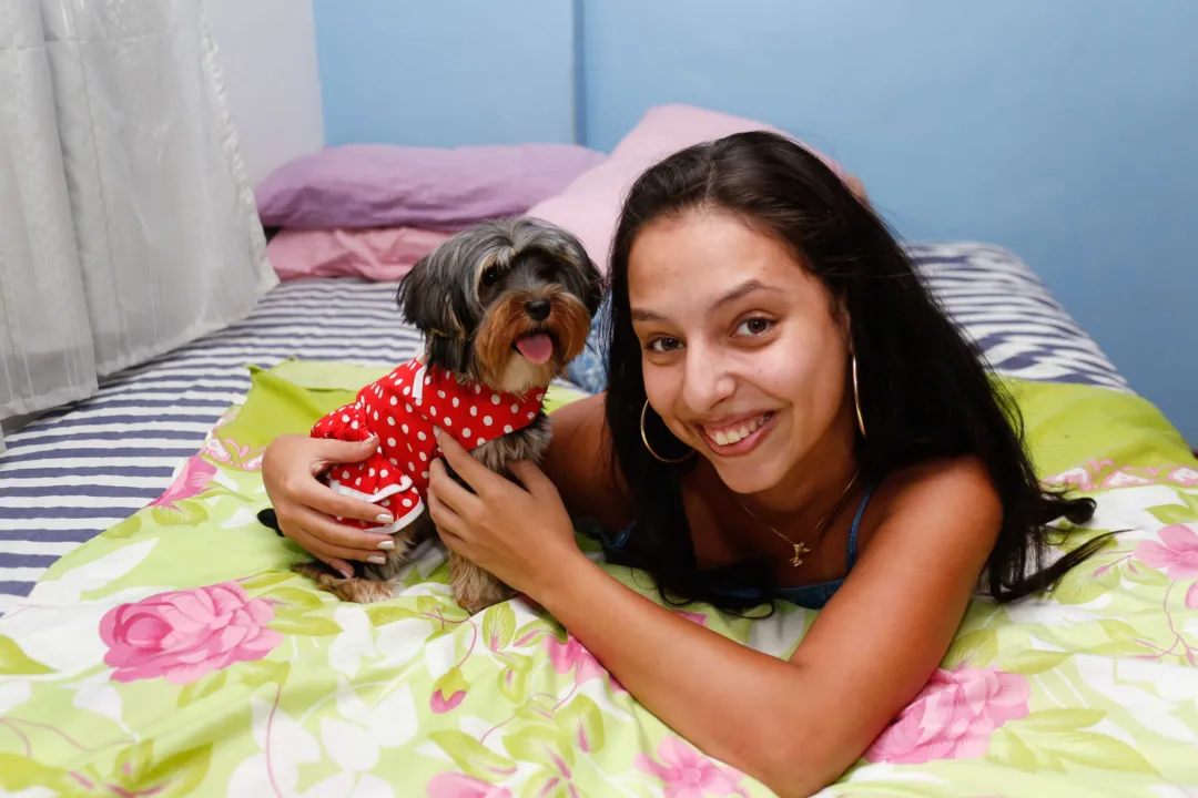 Mariana Barreto começou a dormir com Hera quando ela tinha quatro meses