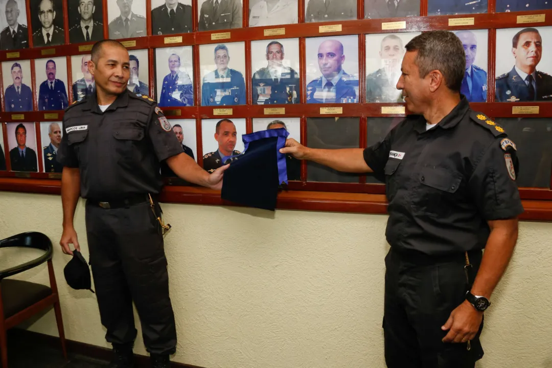  Tenente-coronel Marco Lima assumiu comando do 7º BPM no lugar do coronel Ruy França