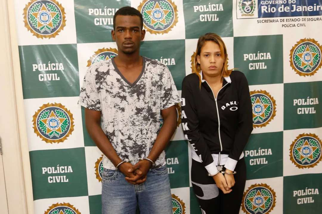  Flávia foi presa junto com o amigo Mauro Cândido Júnior