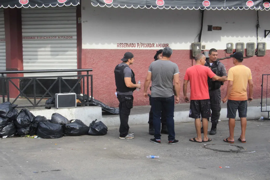 Abalada, a família não quis comentar o crime