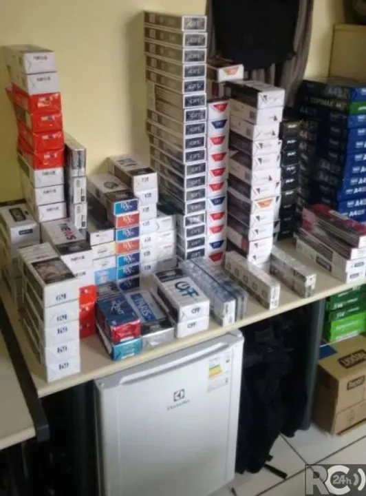 >> De acordo com a polícia, material estava no bairro Alvorada