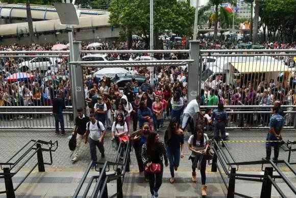 Candidatos serão vistoriados por detectores de metal