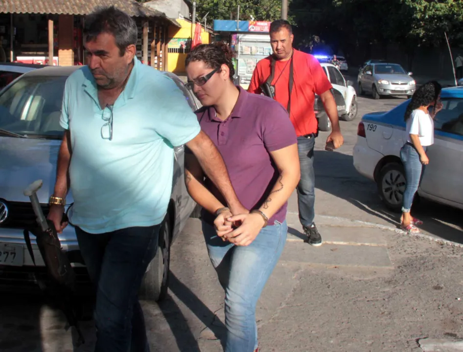 Giovanna foi presa em Copacabana