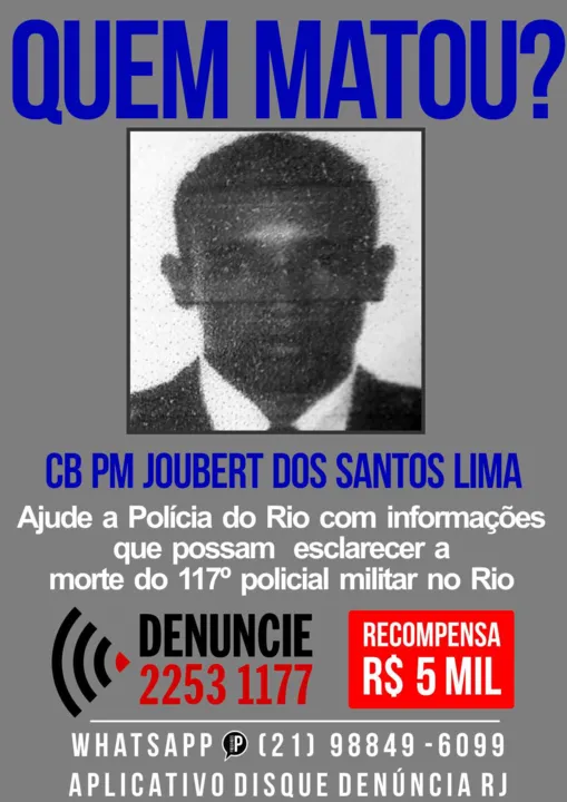 Imagem ilustrativa da imagem R$ 5 mil em troca de informações sobre envolvidos em assassinato de PM