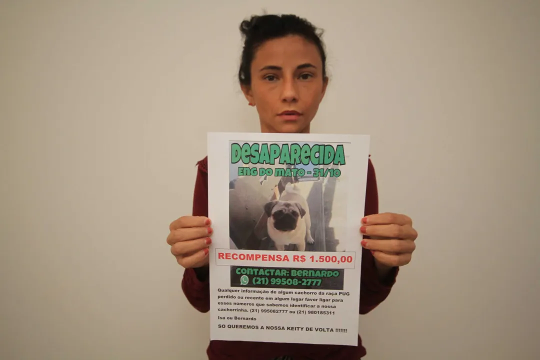 >> Isa procura por Keity, que foi furtada no dia 31 de outubro