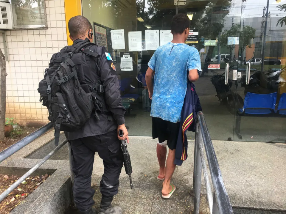 >> Baleado foi levado à 73ªDP