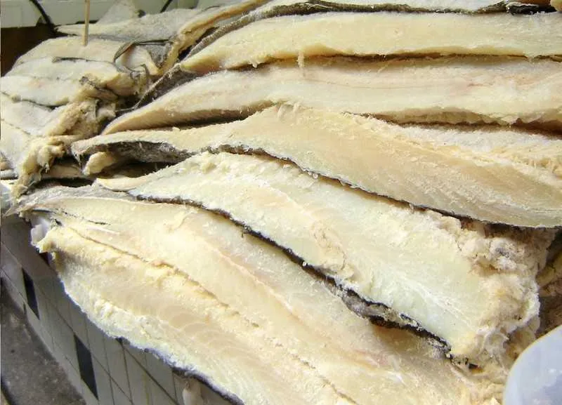 >>> Bacalhau (500g) caiu de R$ 18,90 para R$ 18,23, em média