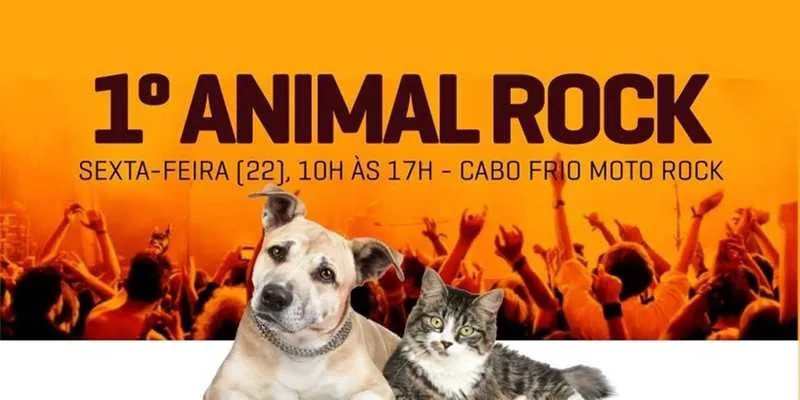 >> Além da feira para adoção de cães e gatos, haverá apresentação da banda Zoo, a partir das 20h, na sede do Cabo Frio Moto Rock