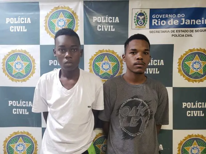 Matheus e Eduardo são acusados de assaltos em Niterói