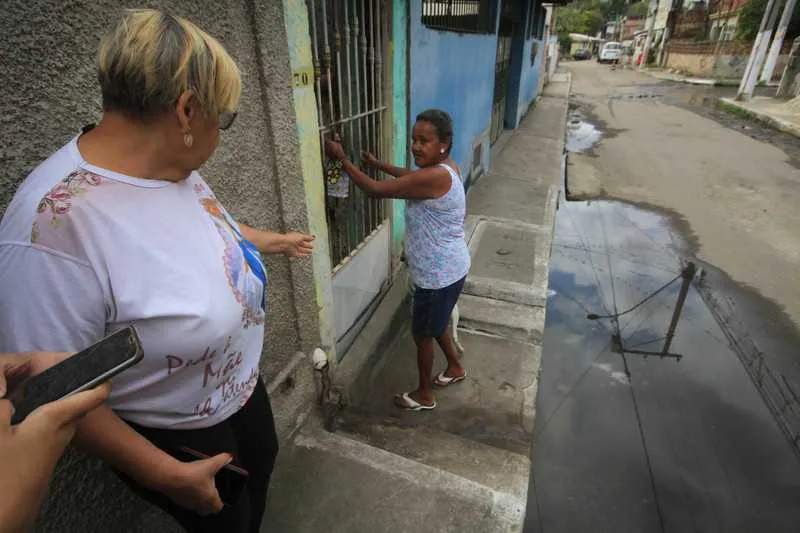 Problema afeta duas ruas no bairro do Gradim 