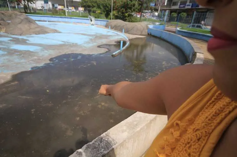 Imagem ilustrativa da imagem Praça do Colubandê está abandonada