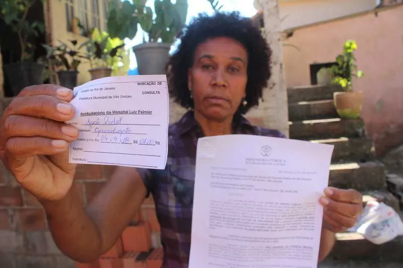 Erli já teve a cirurgia desmarcada três vezes e tem nova consulta marcada para o fim do mês